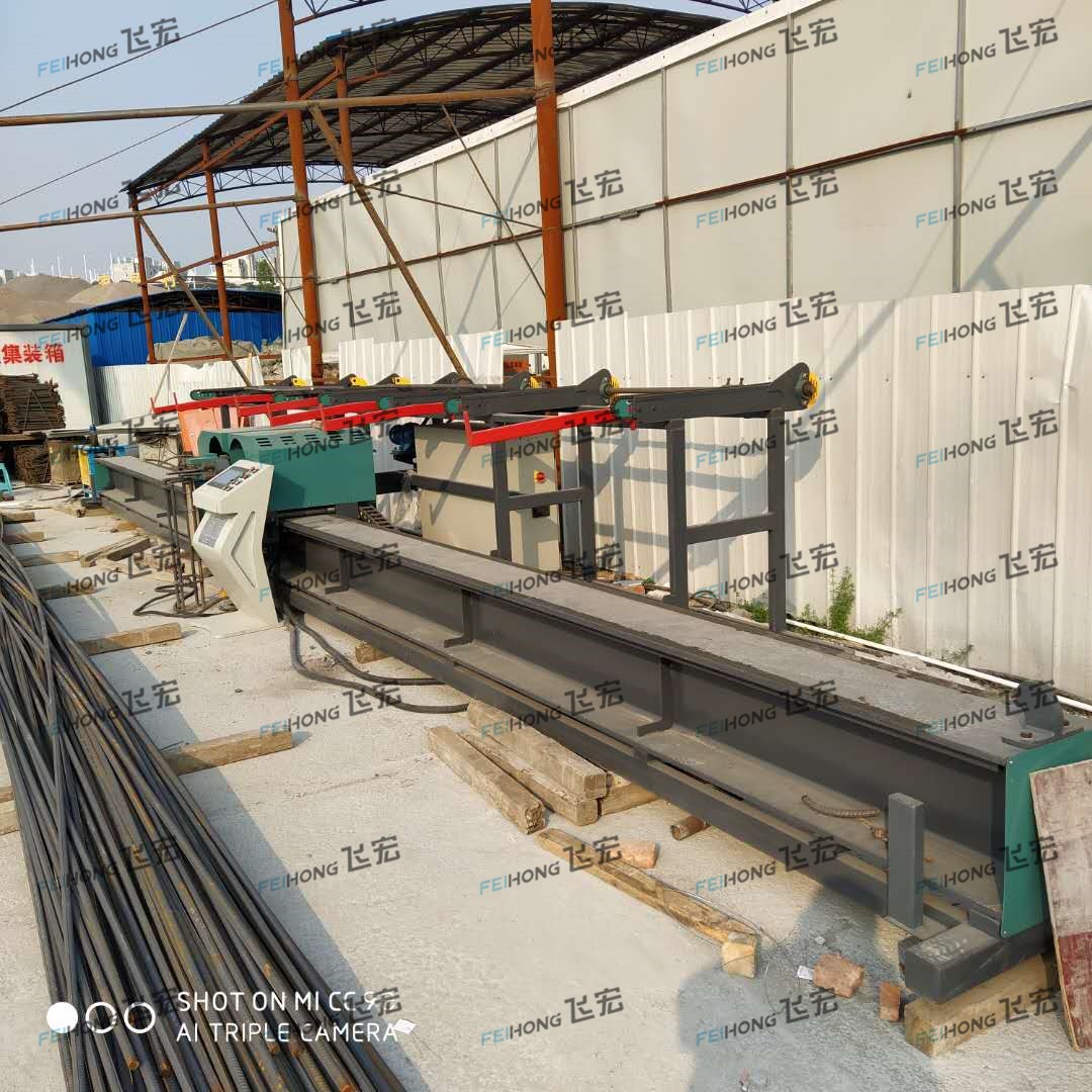 祝賀飛宏4套鋼筋加工設備陸續(xù)進駐江陰焦家村中鐵十二局南沿江城際鐵路項目