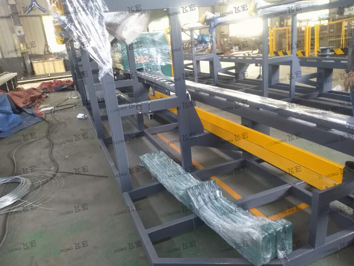 喜訊！祝賀飛宏1套智能鋼筋加工設備進駐中鐵六局北京豐臺車站項目施工現(xiàn)場