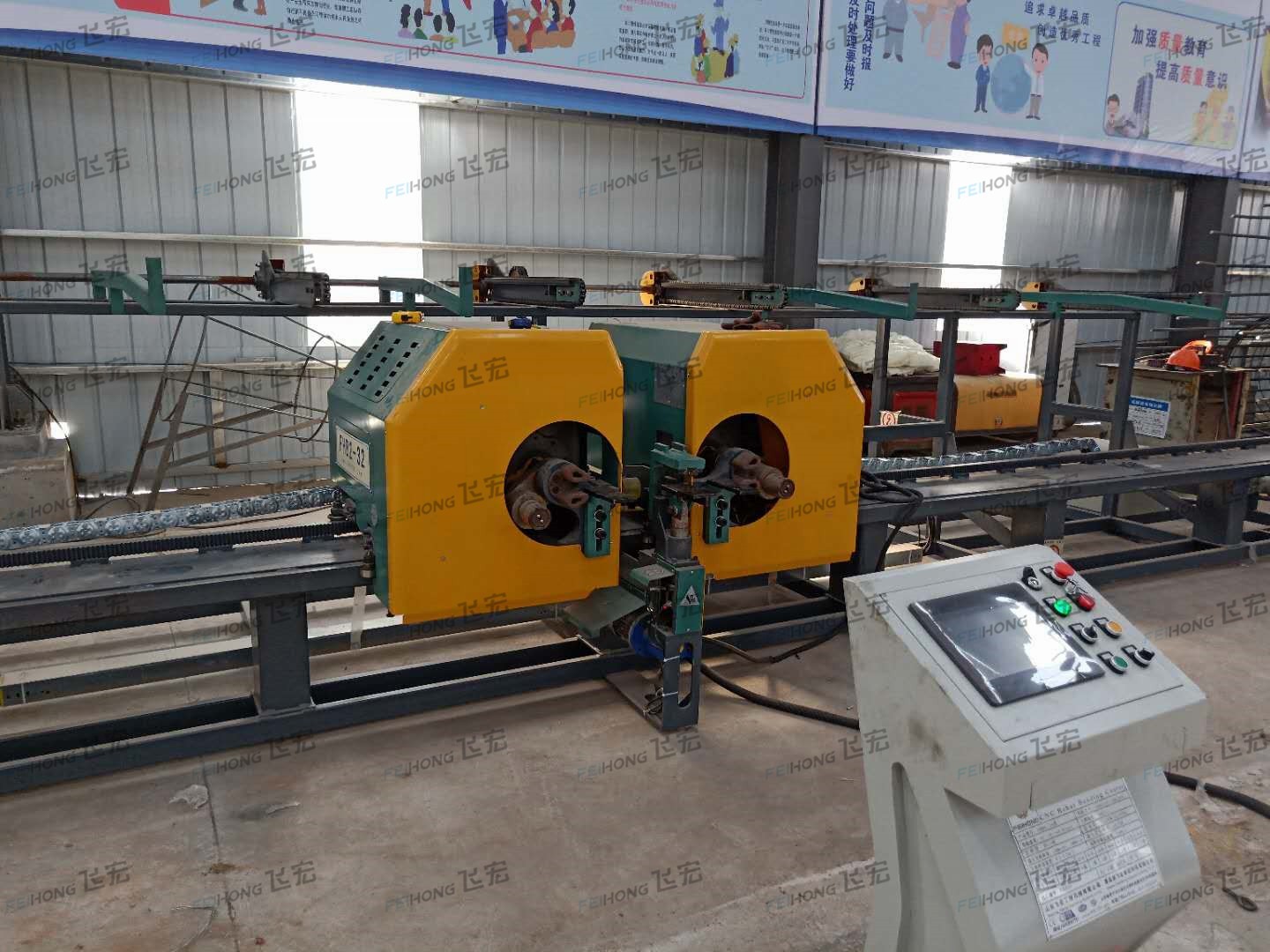 鋼筋籠滾焊機(jī) 立式鋼筋彎曲中心助力高速公路建設(shè)項(xiàng)目